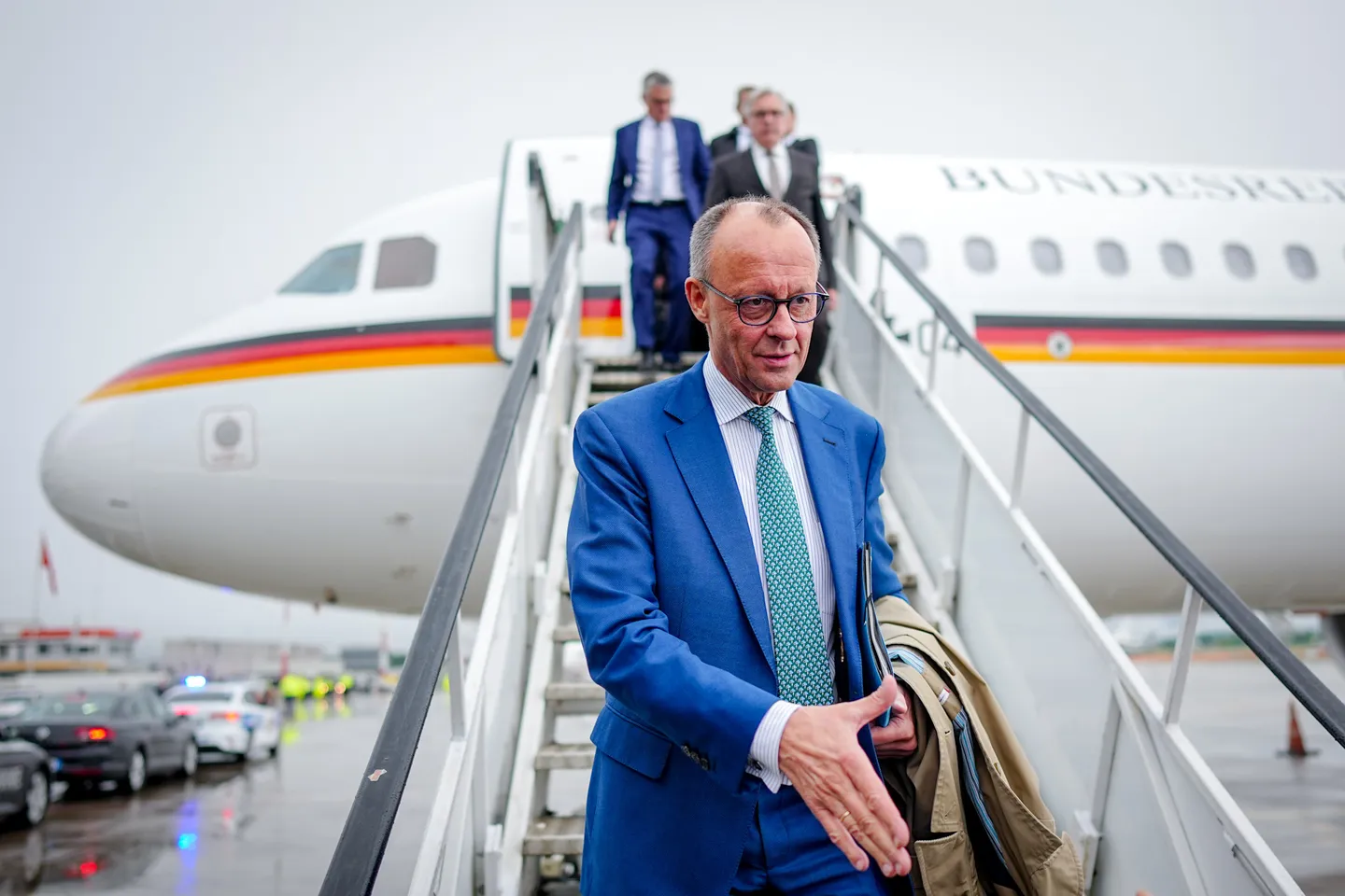 Merz zu Antrittsbesuch bei Ministerpräsidentin Meloni in Rom